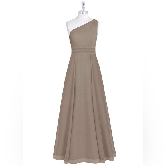 Azazie Dresses & Skirts - Azazie Dallas in Taupe